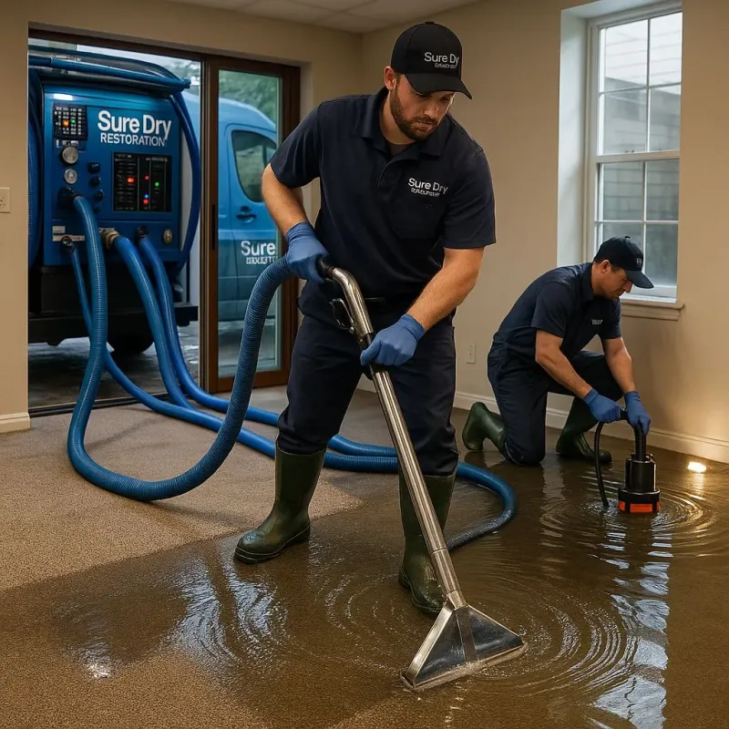 Water Extraction and Removal process in Augusta, KY